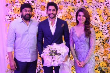 Celebs At Samantha Naga Chaitanya Wedding Reception